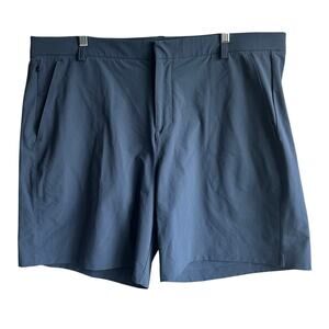 NOBULL Men's Golf Tour Shorts 8" inseam 40 Blue